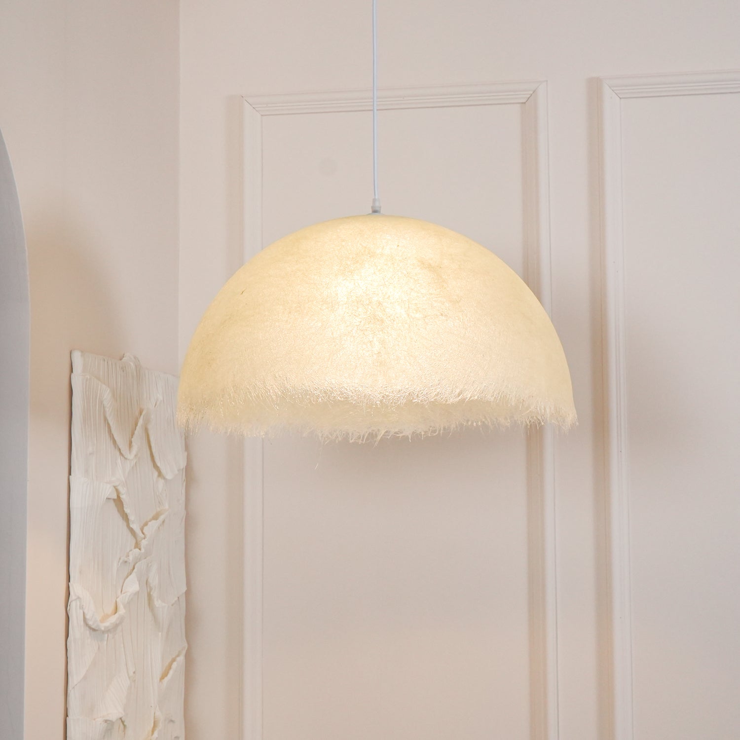Elvianne | Lampa wisząca półkulista