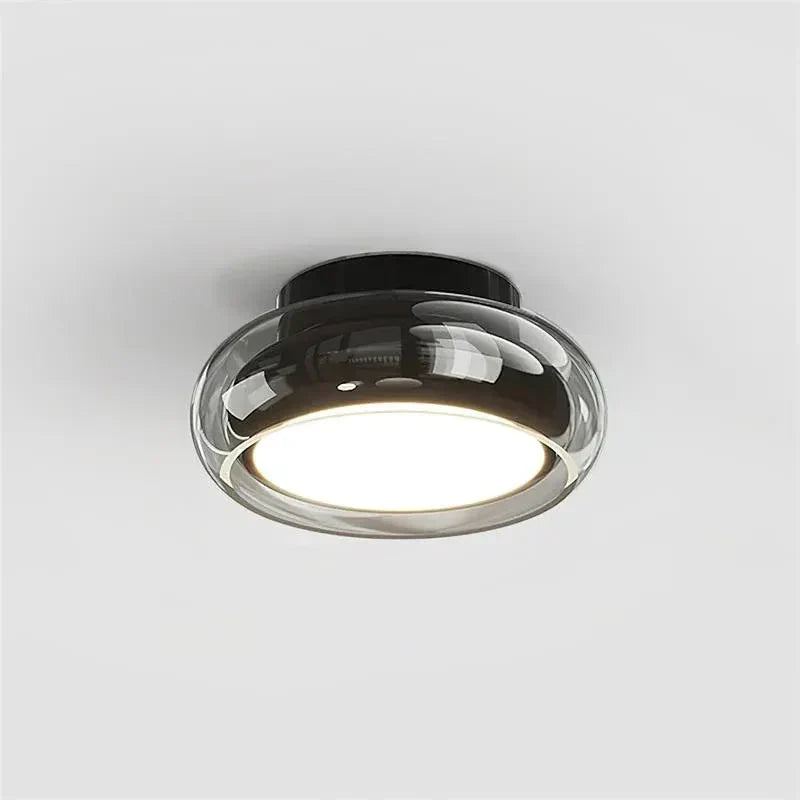 Dovira | Szklana lampa sufitowa LED