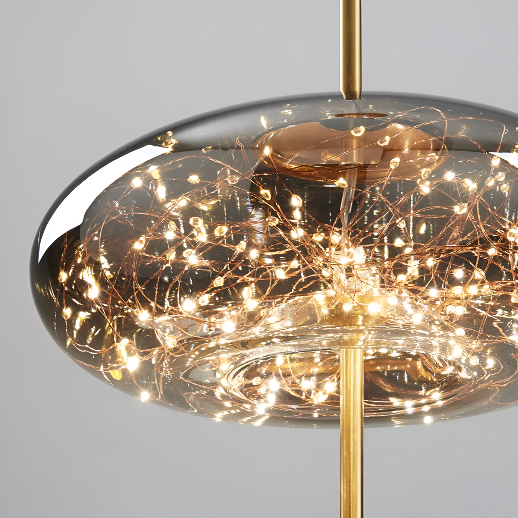 Aurora | Szklana lampa wisząca LED Nordic