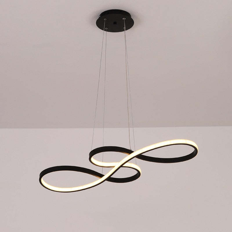 Infinora | LED Pendelleuchte im Wellen-Design