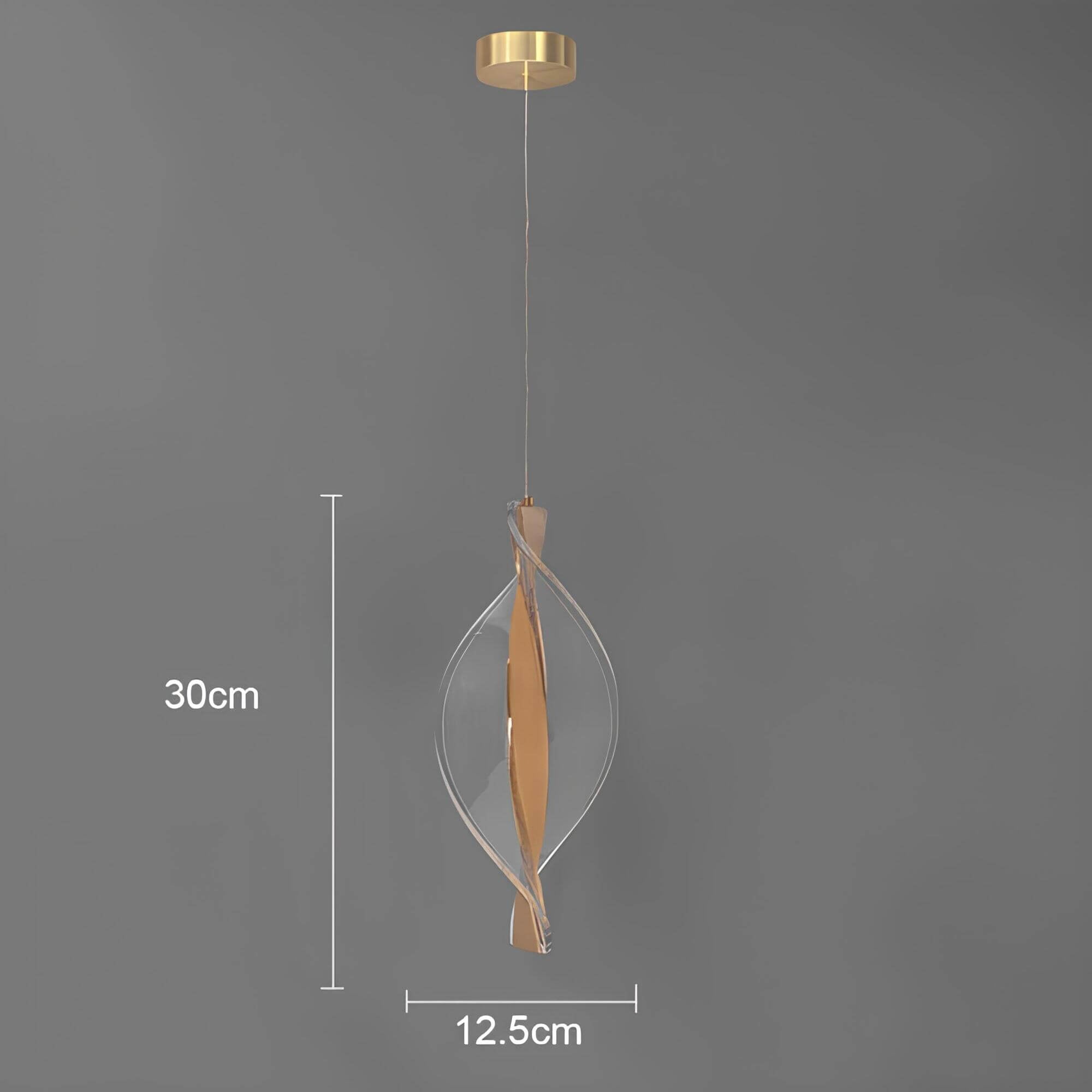 Helix | Lampa wisząca w spiralnym designie