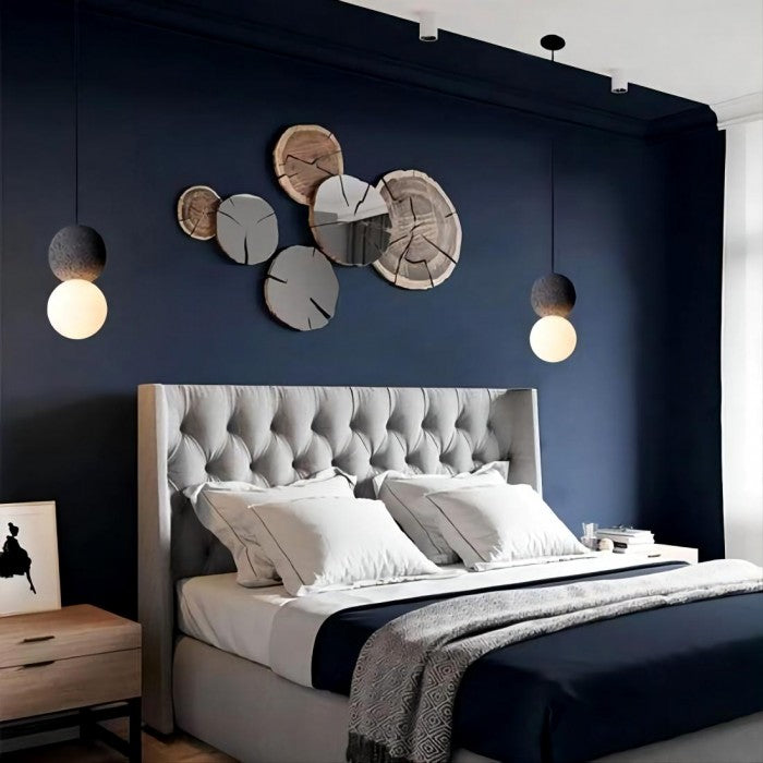 Oriva | minimalistyczna lampa wisząca w kształcie kuli