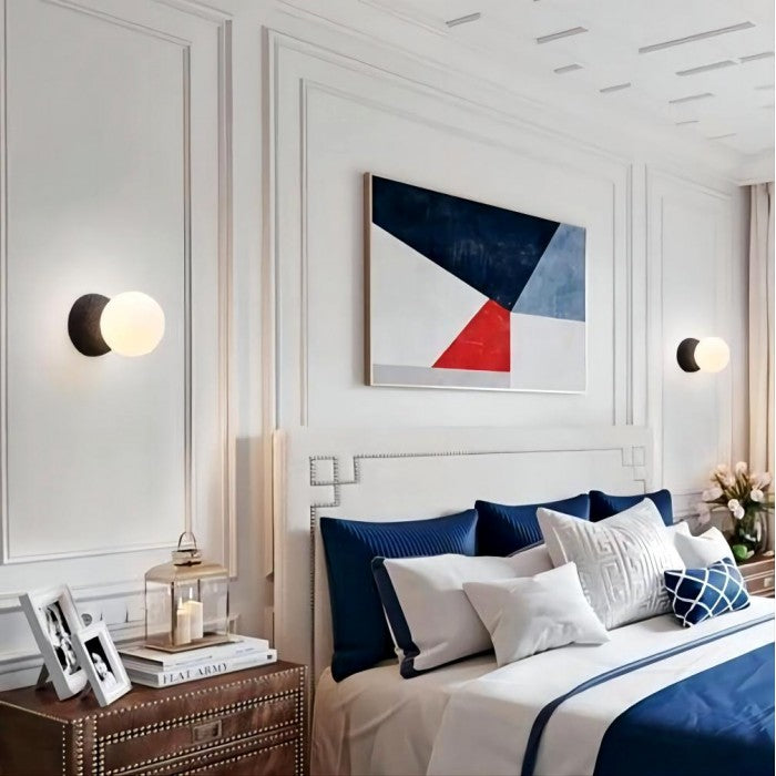 Oriva | minimalistyczna lampa wisząca w kształcie kuli