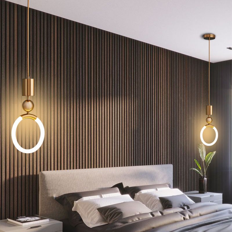 Oryna | Lampa wisząca w kształcie pierścienia LED