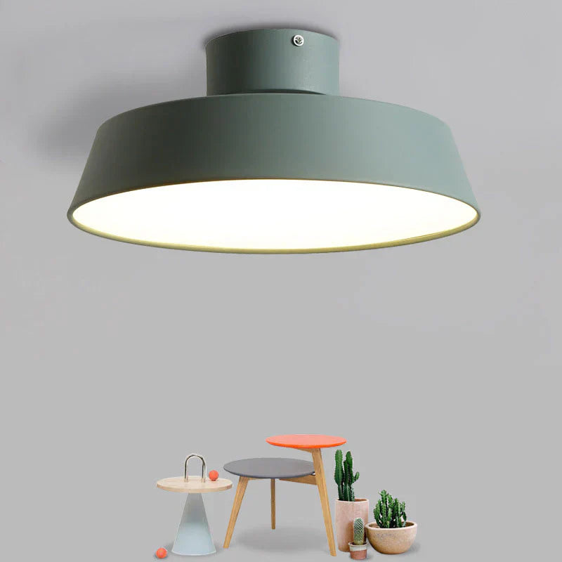 Nordycka | Prosta okrągła lampa sufitowa LED