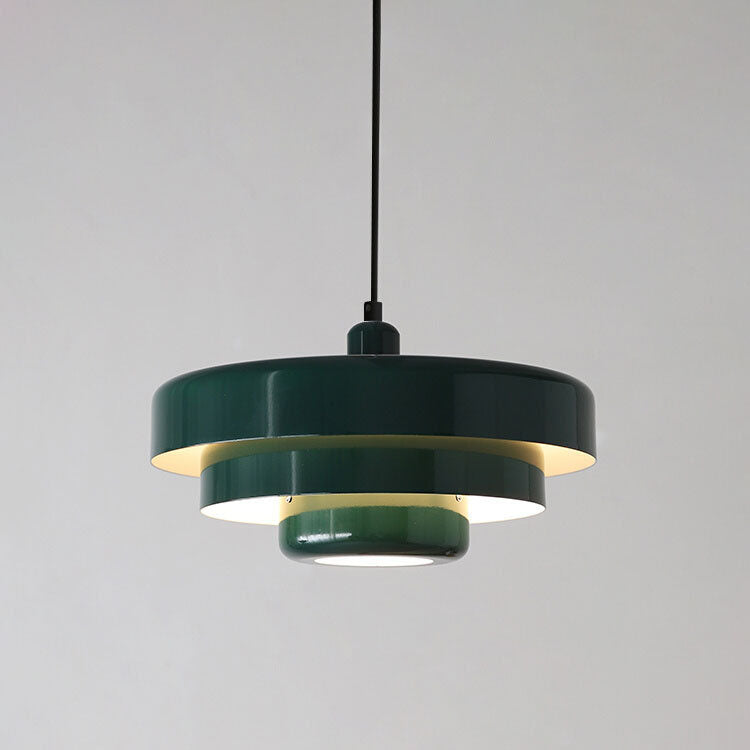 Aurivio | Metalowa lampa wisząca w stylu retro