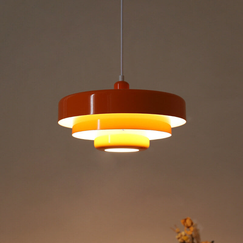 Aurivio | Metalowa lampa wisząca w stylu retro