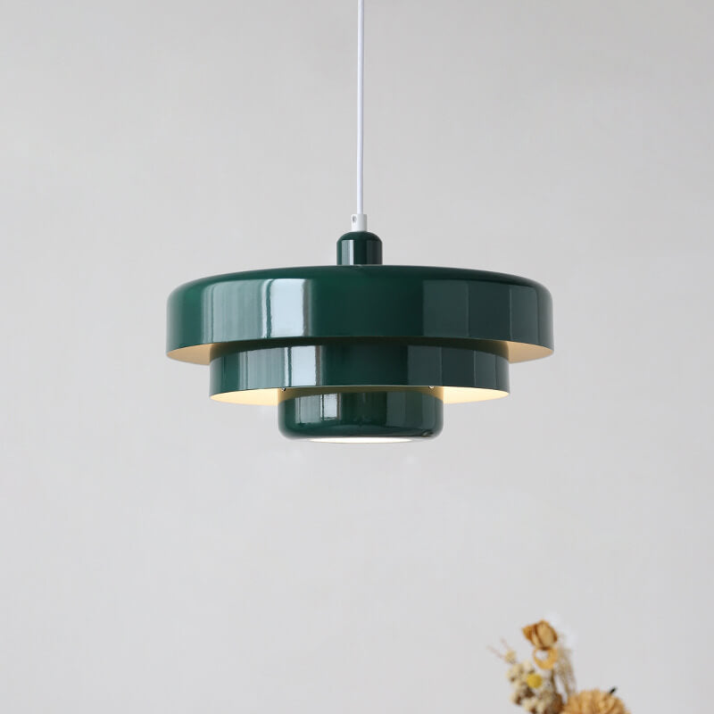 Aurivio | Metalowa lampa wisząca w stylu retro