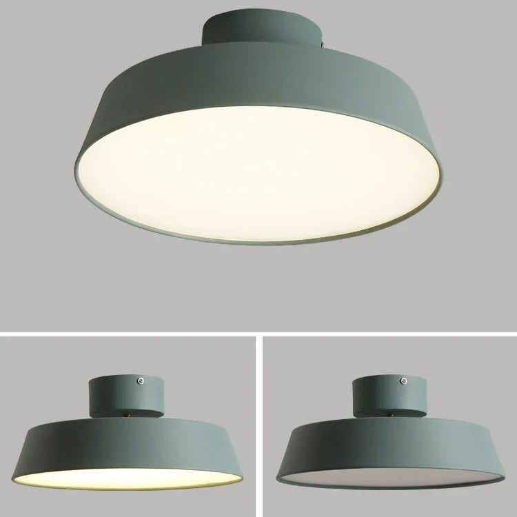 Nordycka | Prosta okrągła lampa sufitowa LED