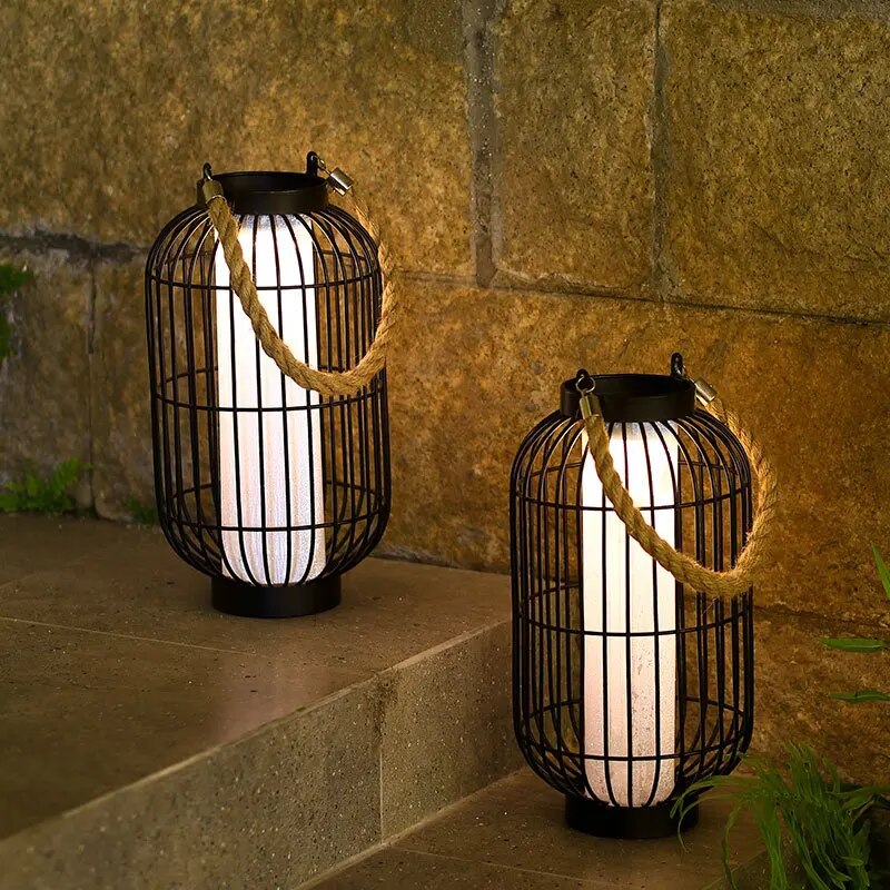 Luminest | Latarnia LED z uchwytem linowym