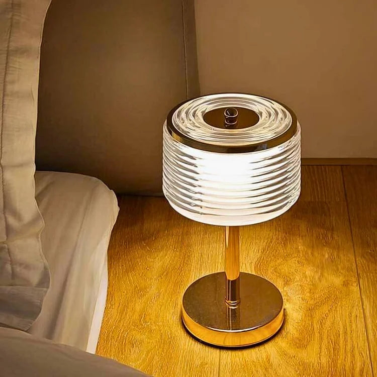 Cirvella | Lampka nocna LED ze szklanym kloszem