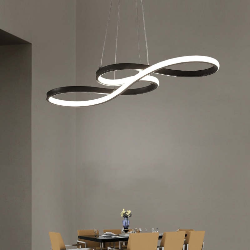 Infinora | LED Pendelleuchte im Wellen-Design