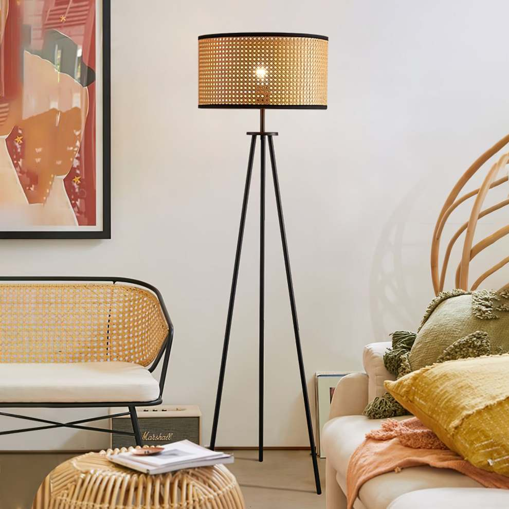 Ardena | Lampa podłogowa w stylu skandynawskim i boho