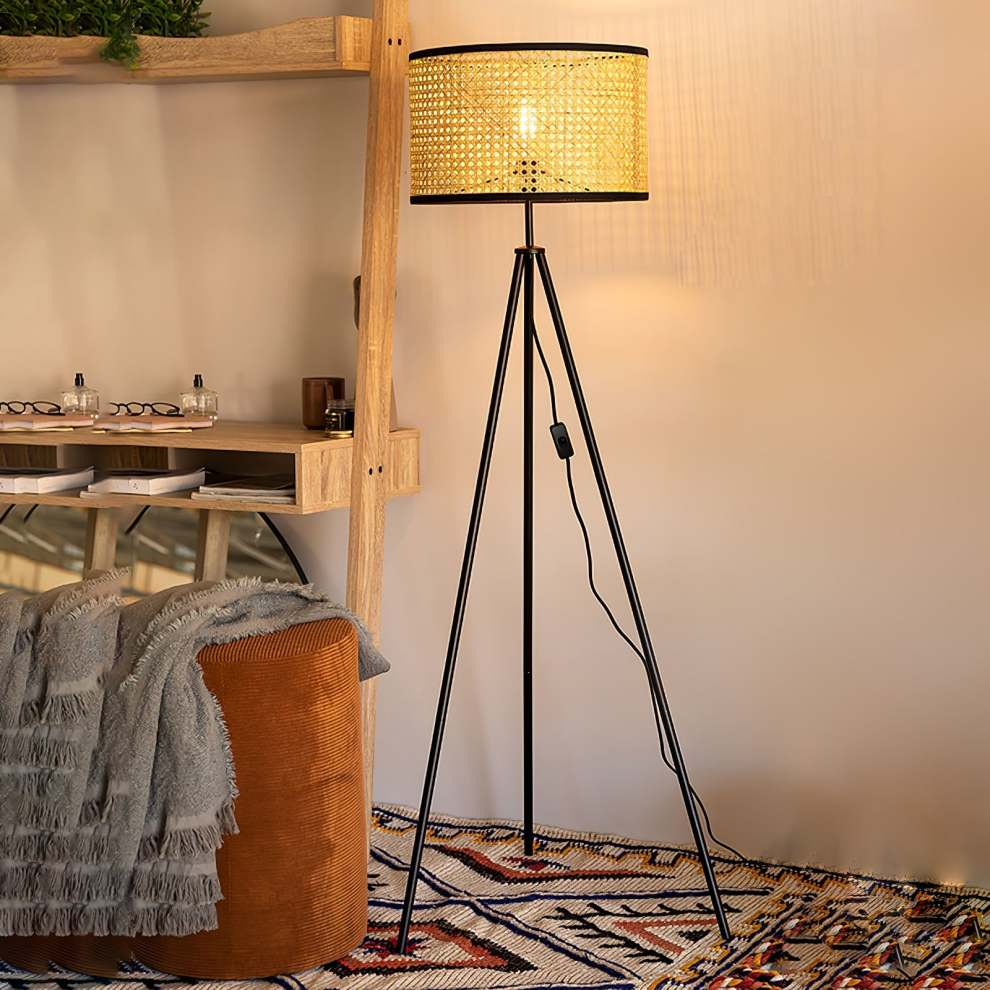 Ardena | Lampa podłogowa w stylu skandynawskim i boho