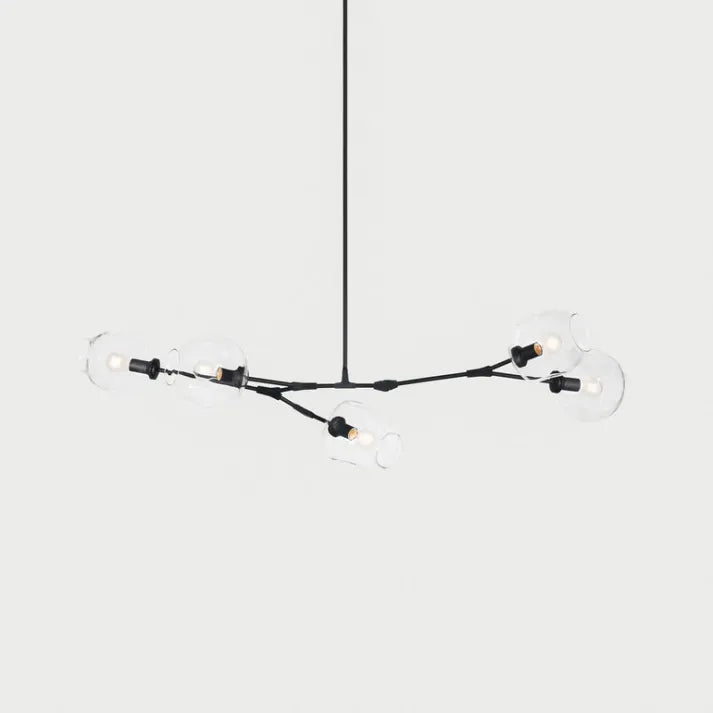 Lumivista | Nowoczesna szklana lampa wisząca LED