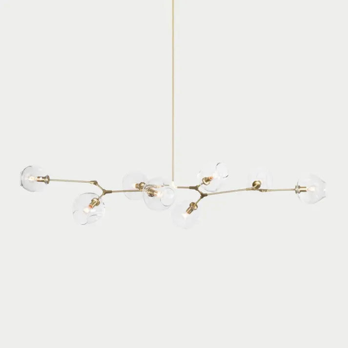 Lumivista | Nowoczesna szklana lampa wisząca LED