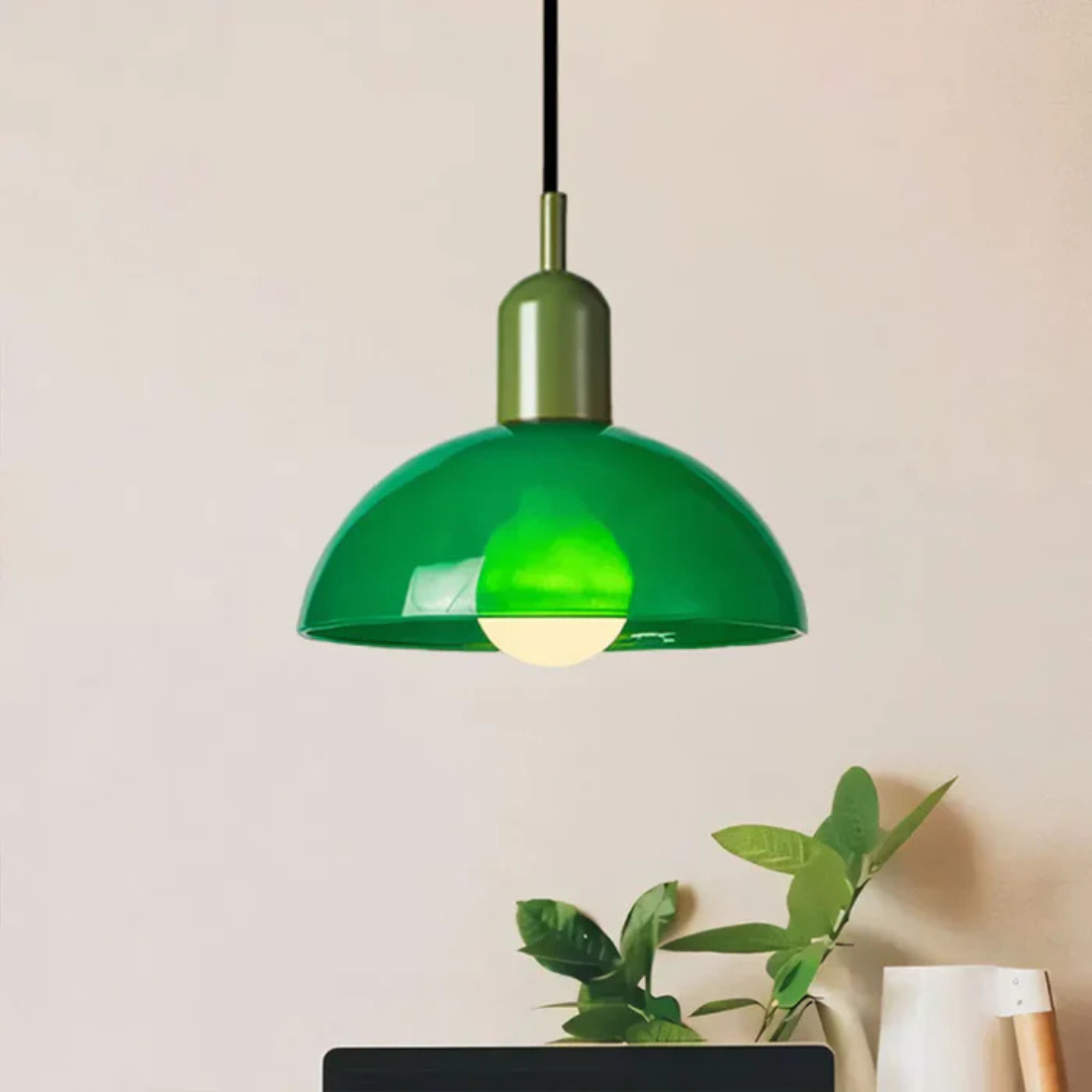 Orivio | Kolorowa półkula – lampa wisząca