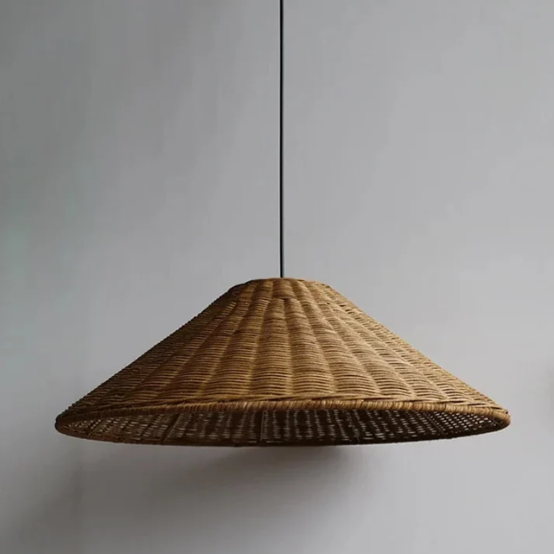 Ravena | Lampa wisząca w stylu rattanu