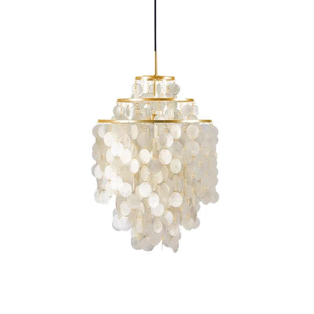 Capriva | Lampa wisząca z elementami muszli