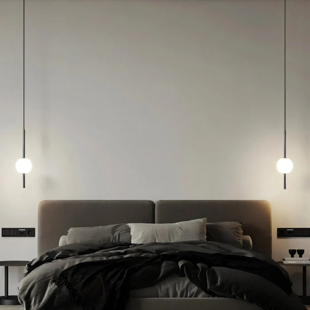Sphaira | Lampa wisząca z kulistym kloszem Modern