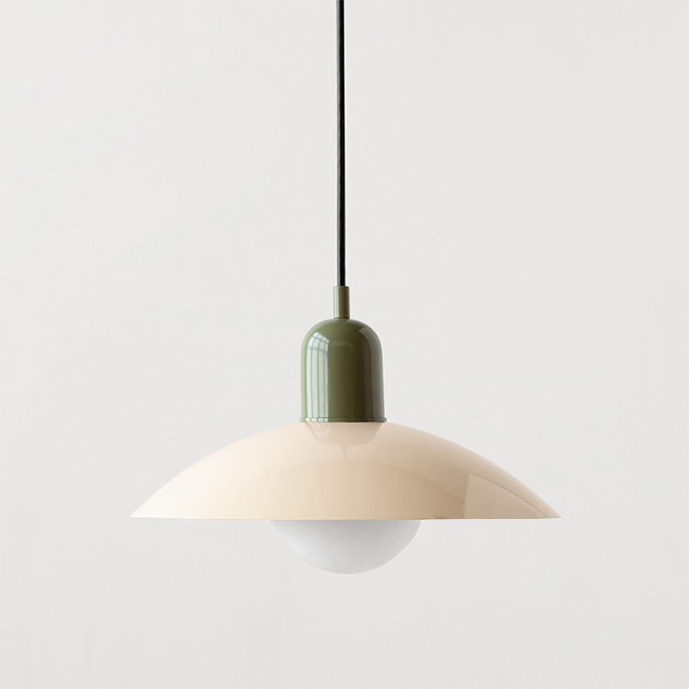 Lampa wisząca Macaron | Kolorowy szklany klosz w nowoczesnym stylu