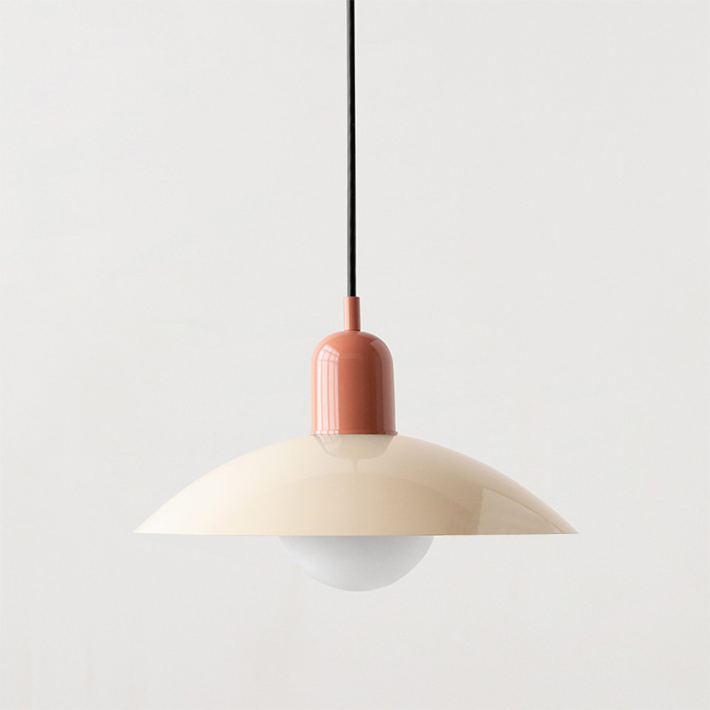 Lampa wisząca Macaron | Kolorowy szklany klosz w nowoczesnym stylu