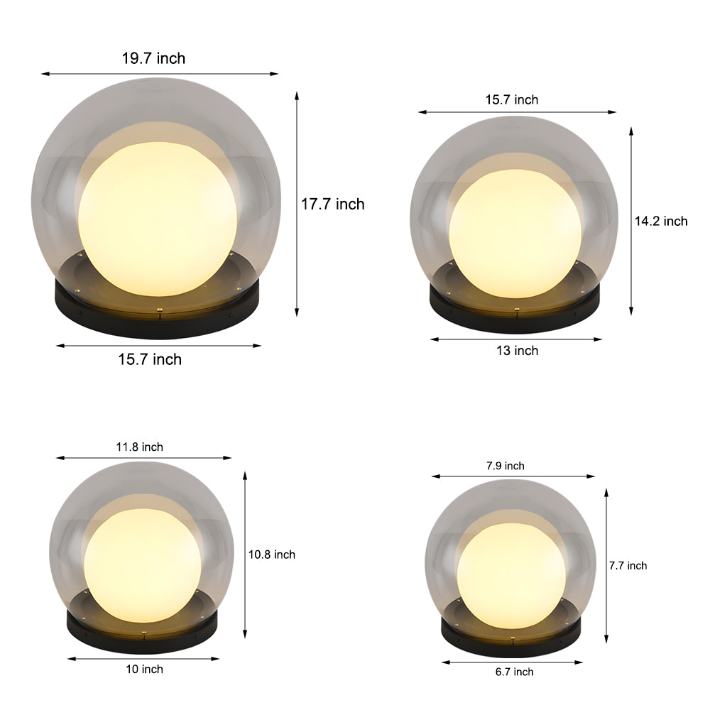 Lunovia | Solar LED Kugelleuchte
