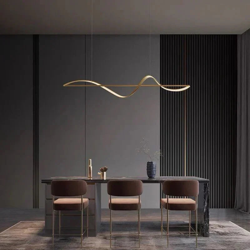 Aurevia – falista lampa wisząca LED