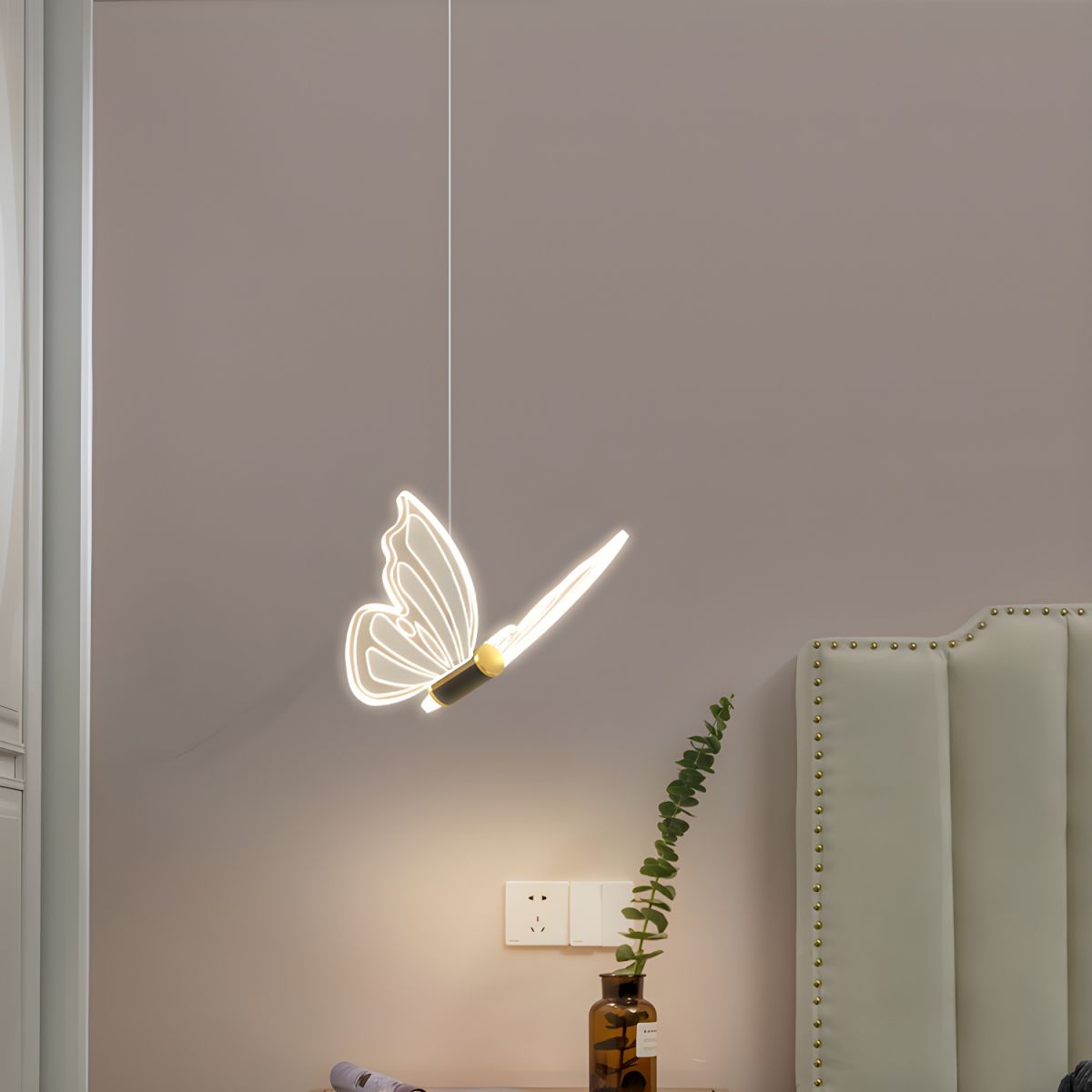 Fluvia | Lampa wisząca LED w kształcie motyla