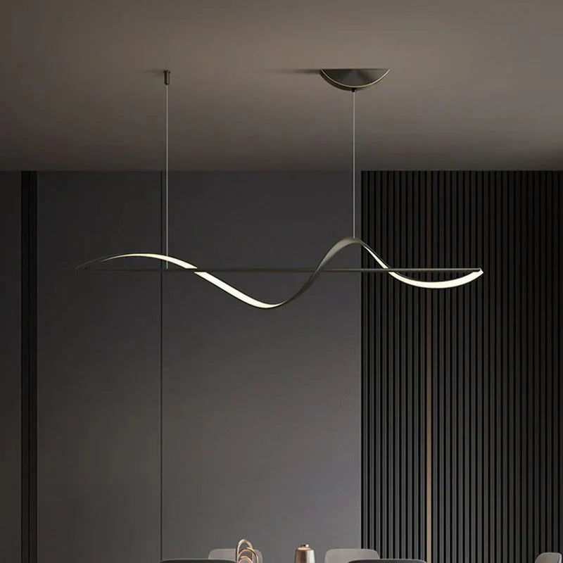 Aurevia – falista lampa wisząca LED