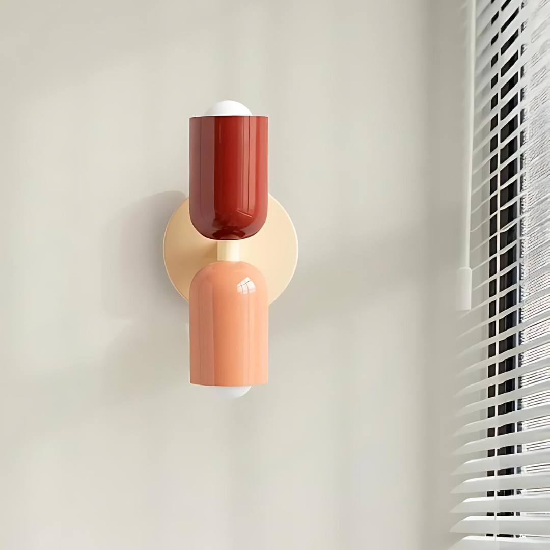 Coloria | Nowoczesna podwójna lampa ścienna