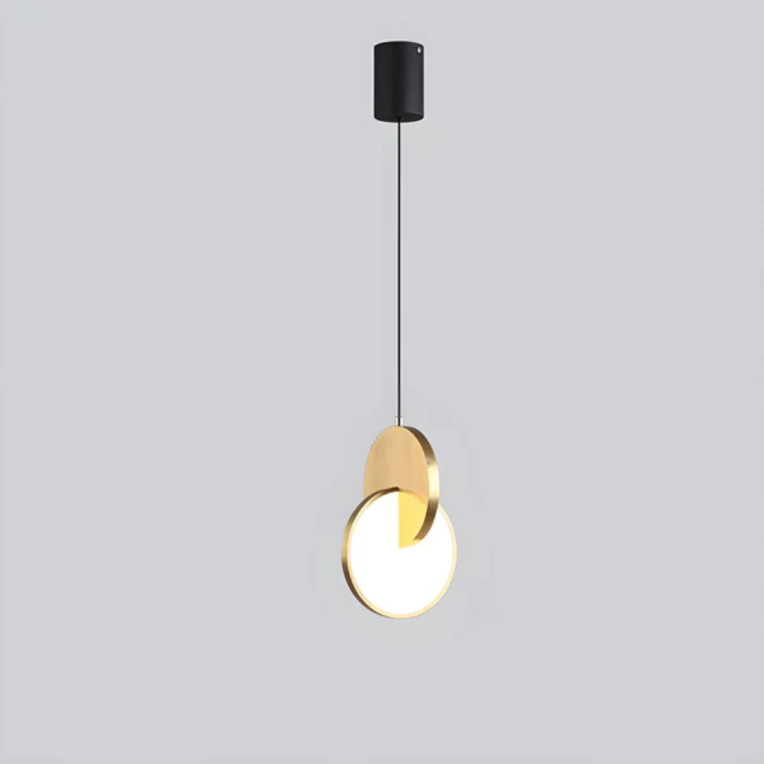 Lampa sufitowa | Skandynawski styl okrągły wiszący