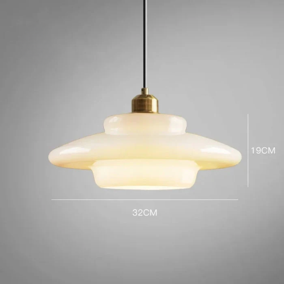 Lampa wisząca szklana | Lampa sufitowa do kuchni i salonu