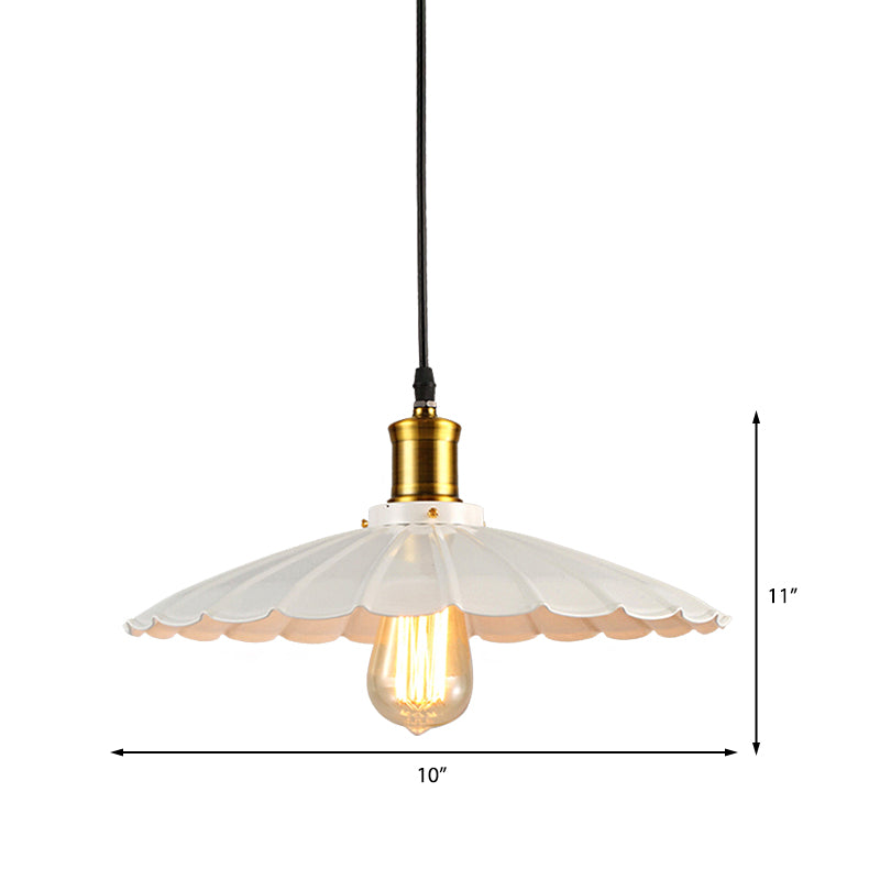 Bellavue | Lampa wisząca z kloszem w kształcie muszli