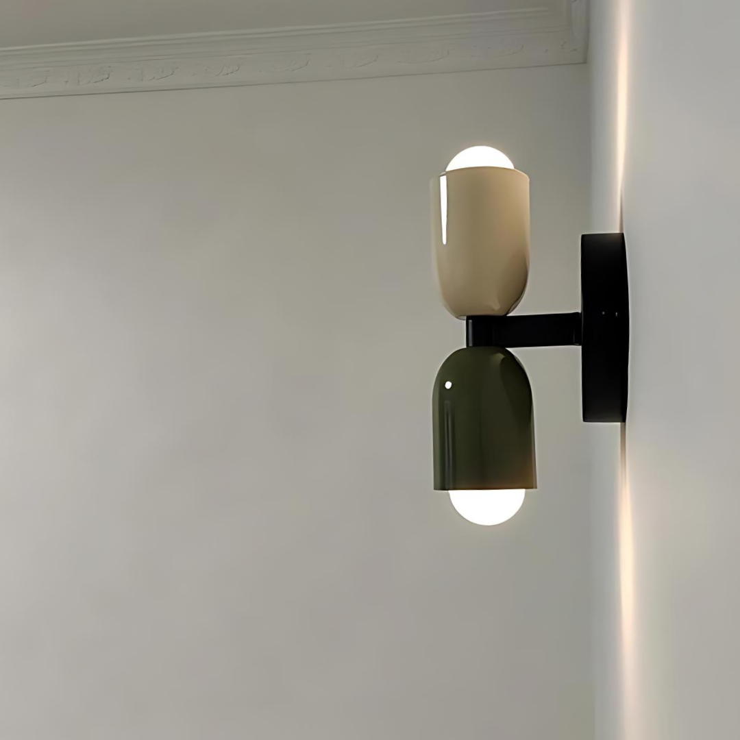 Coloria | Nowoczesna podwójna lampa ścienna