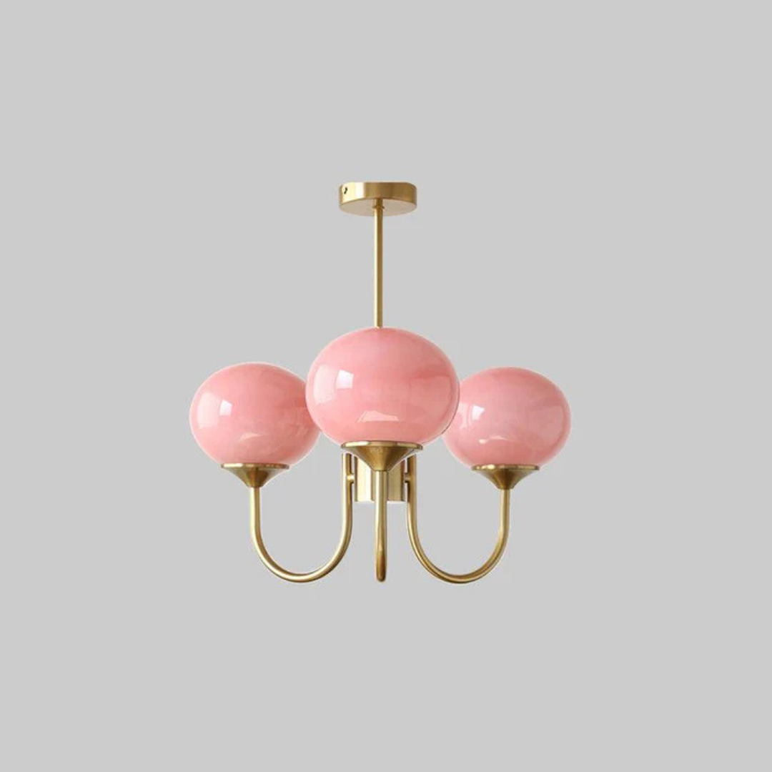 Aris | Designerska lampa wisząca z żyrandolem