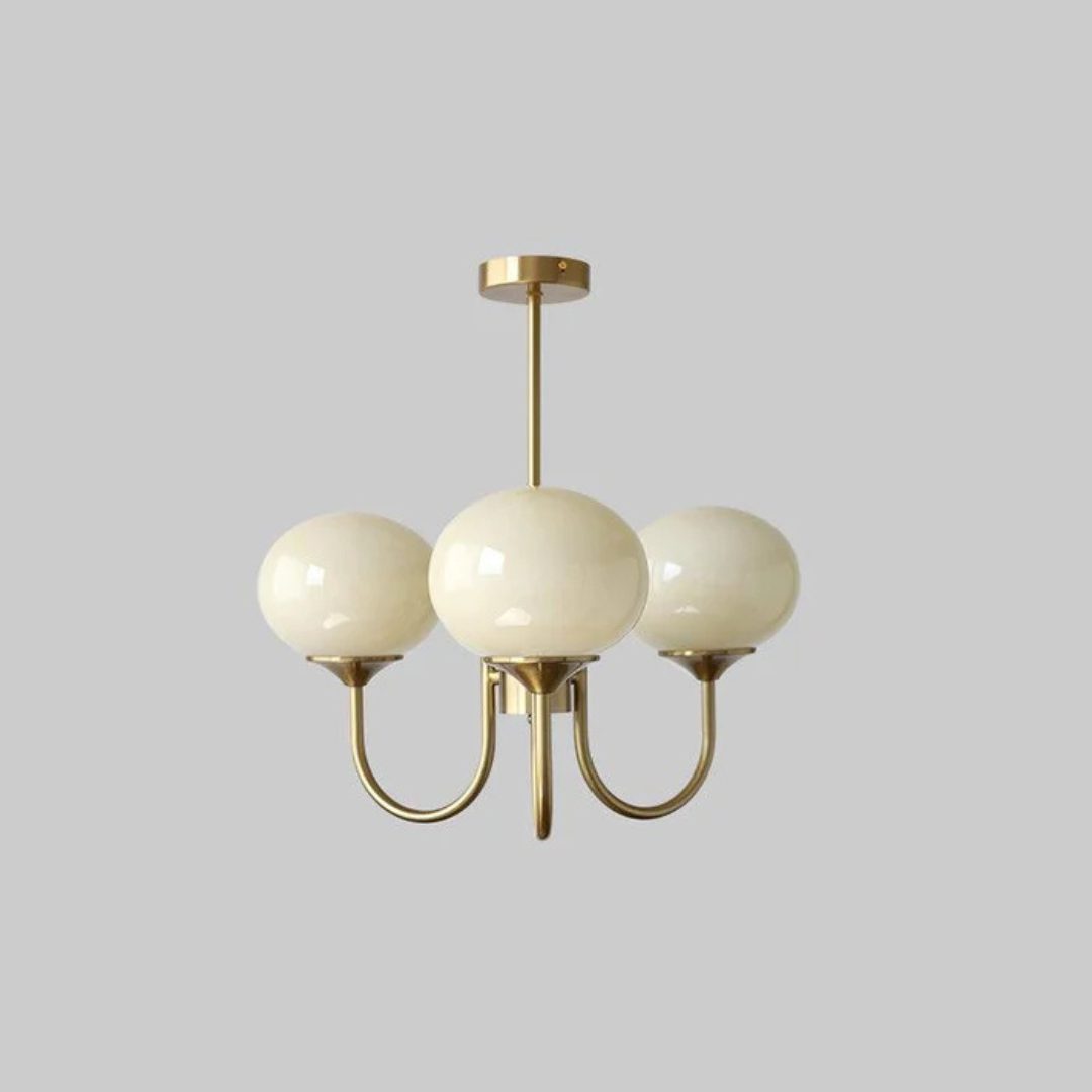 Aris | Designerska lampa wisząca z żyrandolem