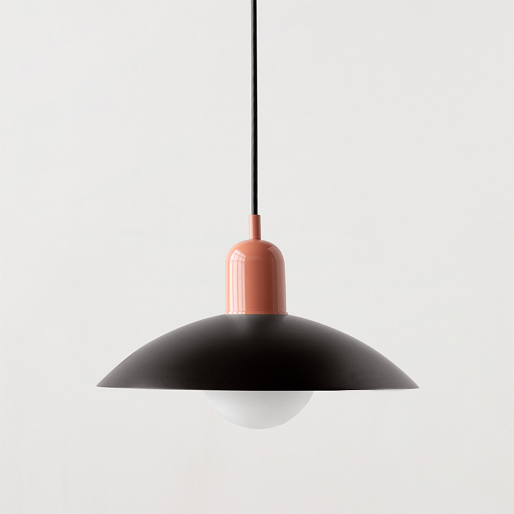 Lampa wisząca Macaron | Kolorowy szklany klosz w nowoczesnym stylu