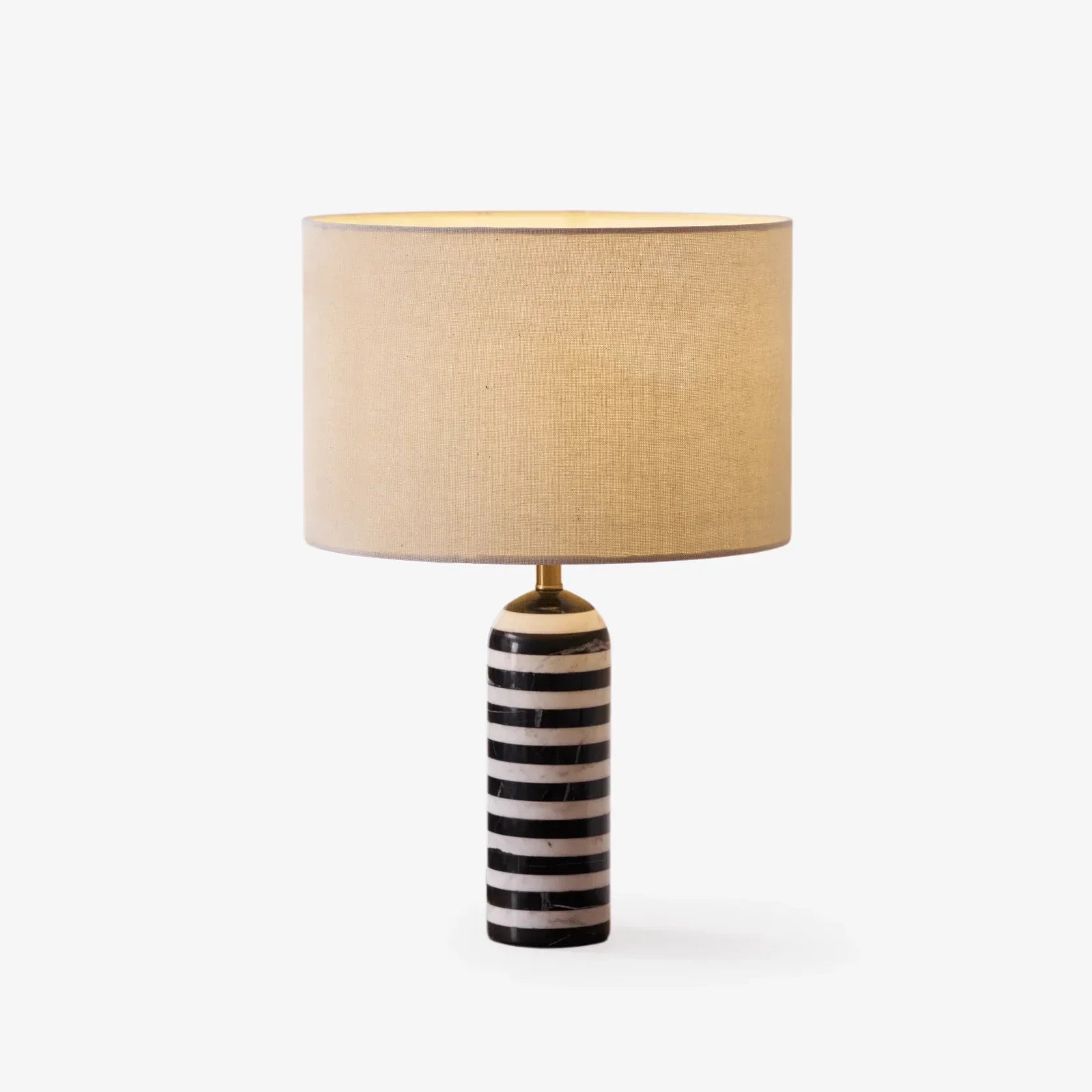 Calvory | nowoczesna lampa stołowa w paski