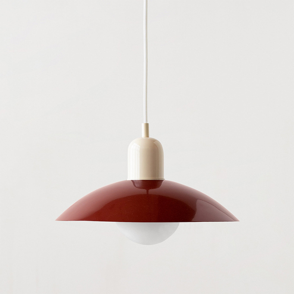 Lampa wisząca Macaron | Kolorowy szklany klosz w nowoczesnym stylu