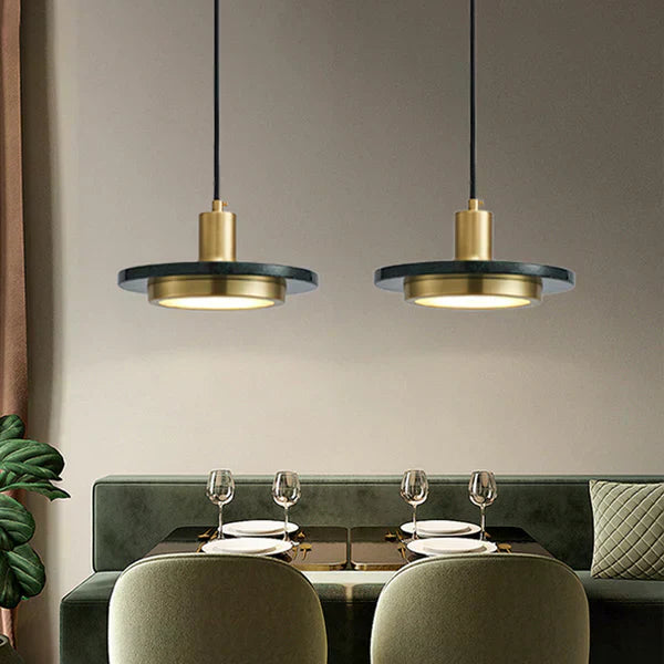 Aureon | Lampa wisząca w kształcie tarczy