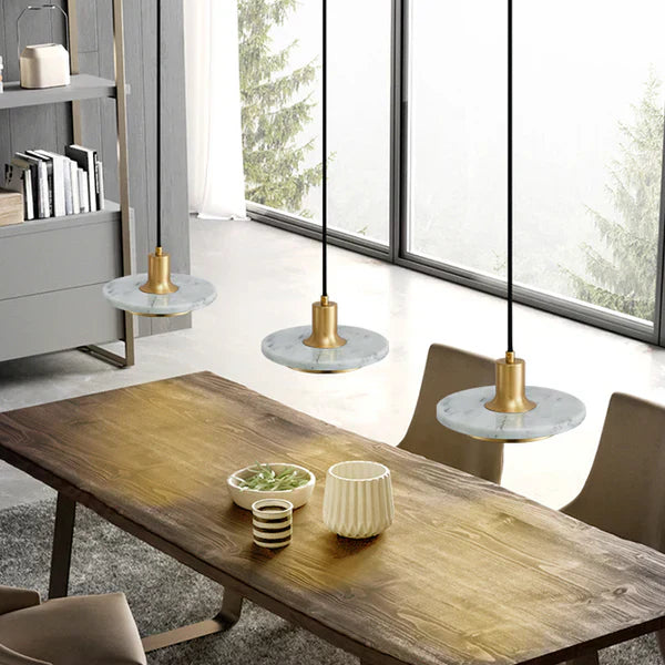 Corvin | Okrągła lampa wisząca w minimalistycznym stylu