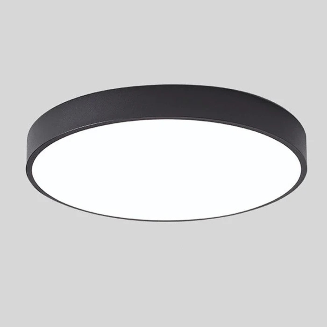 Avela | Okrągła lampa sufitowa LED z drewna
