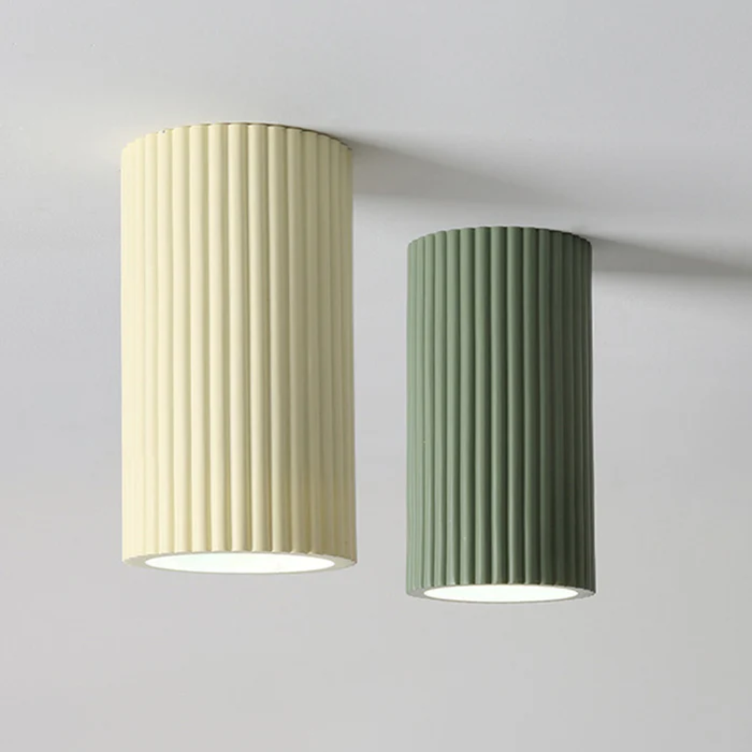Nira | Minimalistyczna lampa sufitowa z żywicy