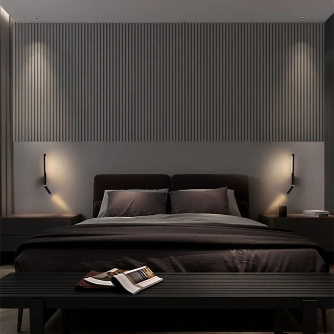 Lampa ścienna LED | Nowoczesne oświetlenie do salonu