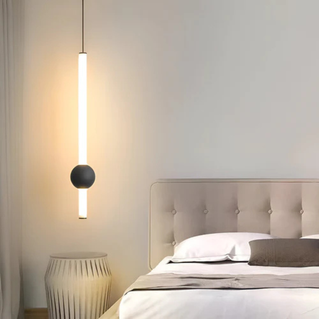 Lampa wisząca LED | Stylowy design do salonu