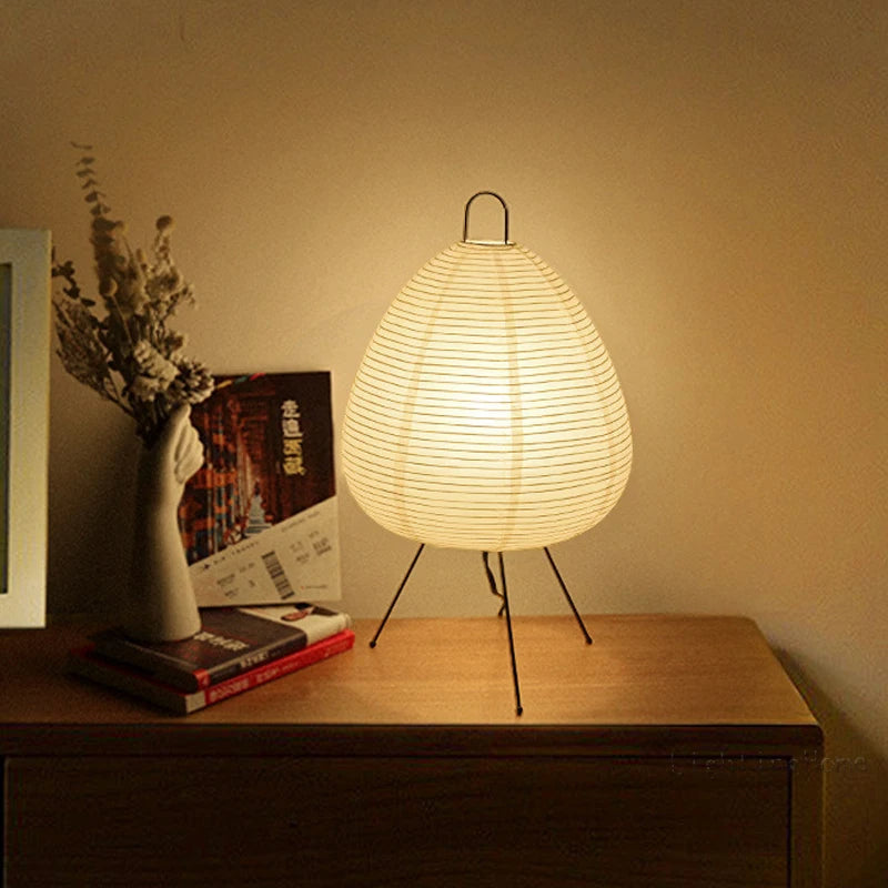 Lumina | Lampa stołowa z papierowym kloszem
