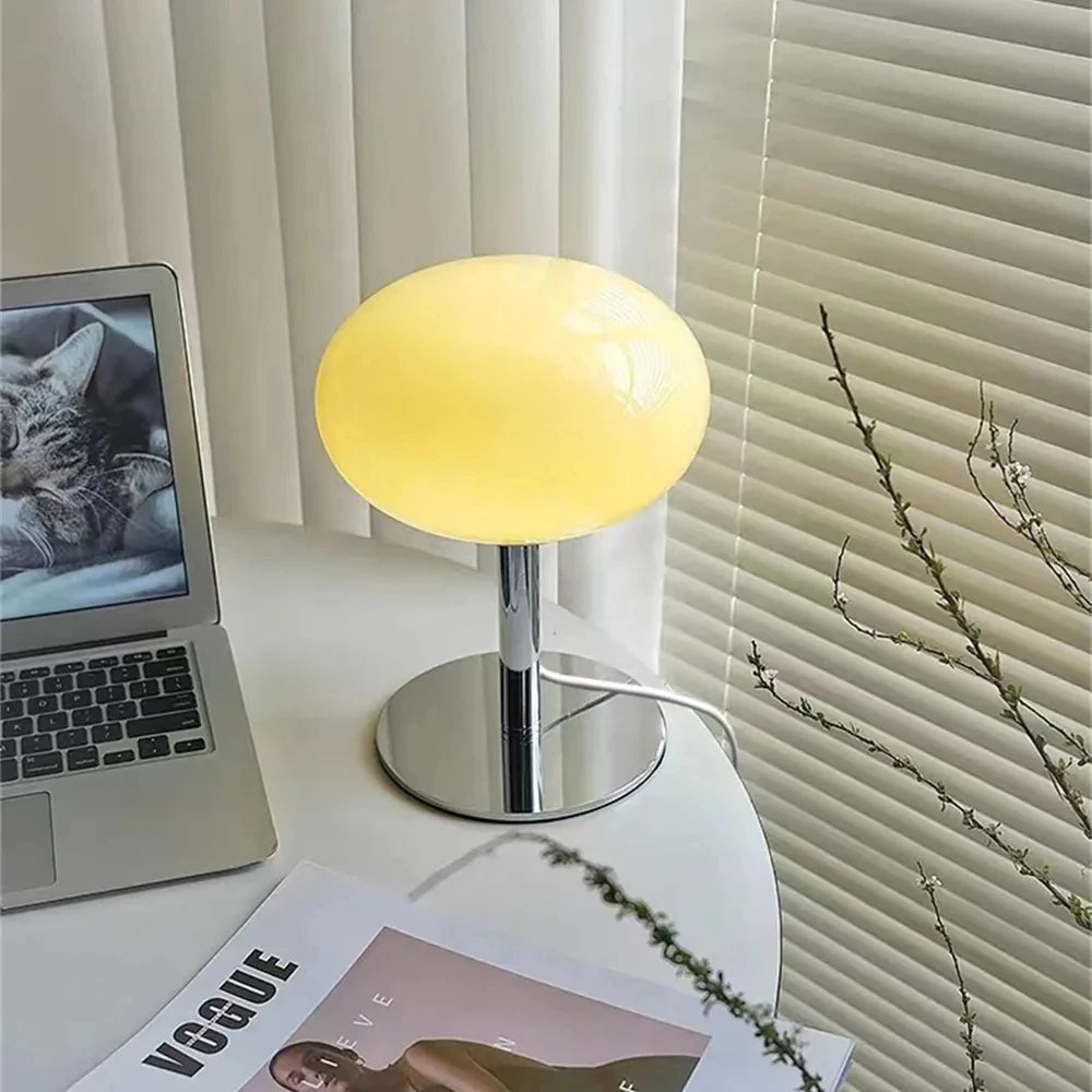 Lollipop Bauhaus Lampa Stołowa | Stylowa i Bezprzewodowa Ikona