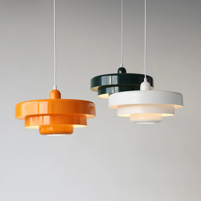 Aurivio | Metalowa lampa wisząca w stylu retro