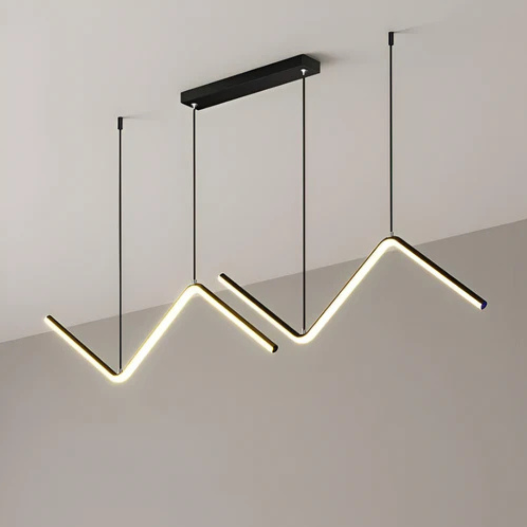 Lampa wisząca LED | Trójkątna lampa do domu